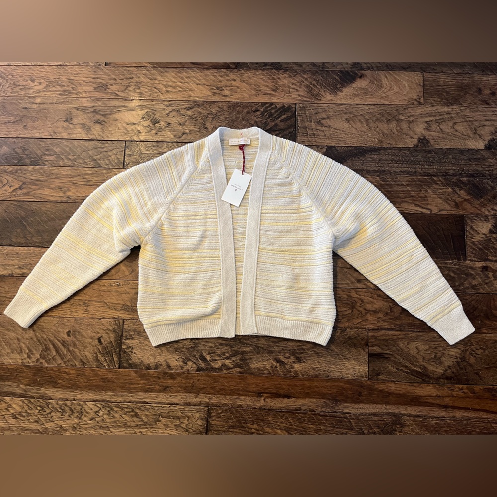 MAISON MONTAGUT Darcy Striped Cotton Vest / Cardigan